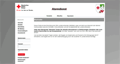 Desktop Screenshot of alarmdienst.net